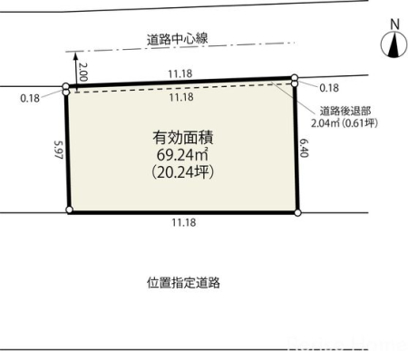 �����s�������s������1���ڂ̓y�n�̋��}