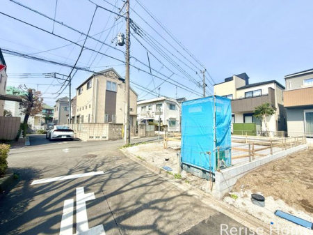 �����s�������s�쒬2���ڂ̐V�z��ˌ��Ă̌��n�O�ώʐ^