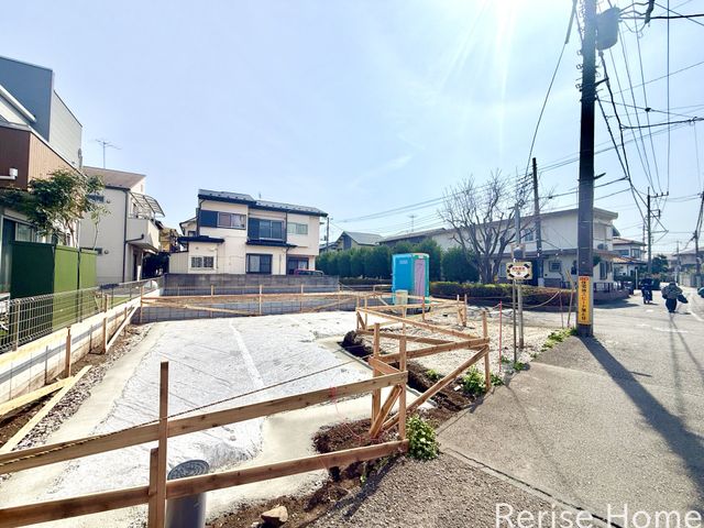 �����s�������s�쒬2���ڂ̐V�z��ˌ��Ă̌��n�O�ώʐ^