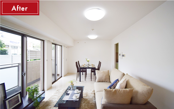 �z�[���X�e�[�W���O After