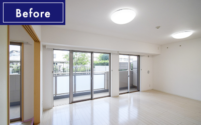 �z�[���X�e�[�W���O Before